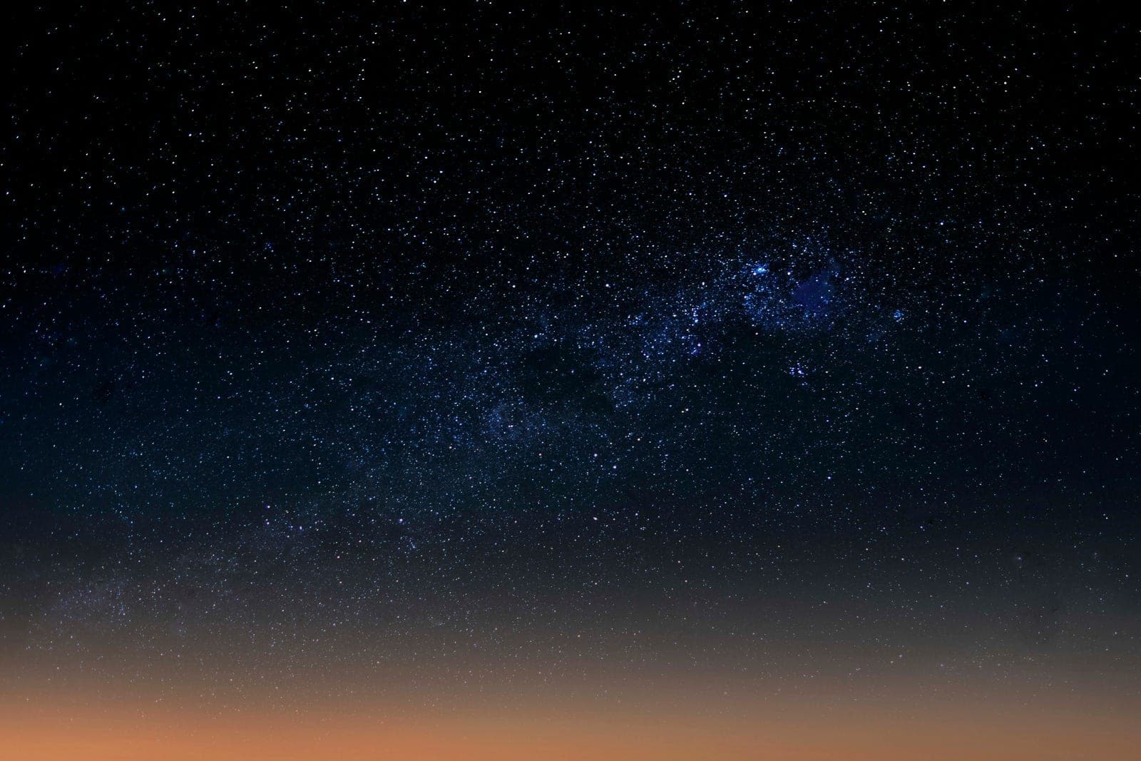 A star filled night sky above the Tswalu reserve in South Africa