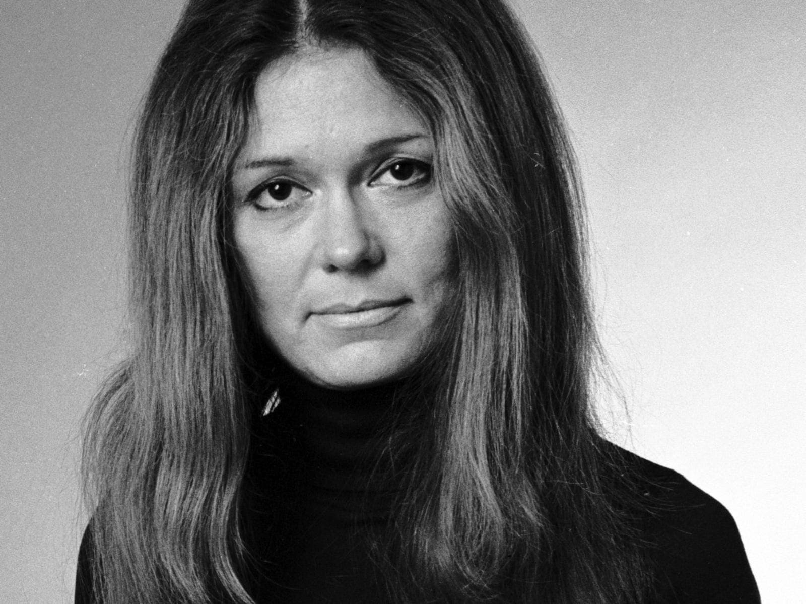 Gloria Steinem photographed at a public event