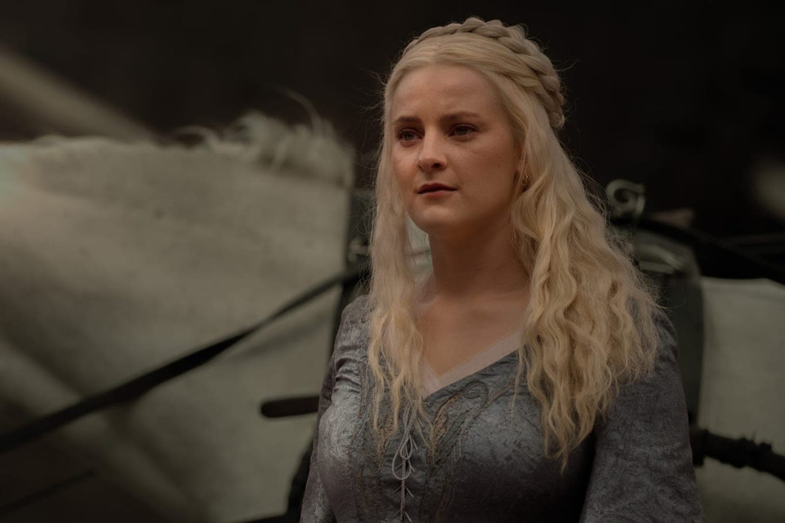 Helaena Targaryen in the House of the Dragon season three finale