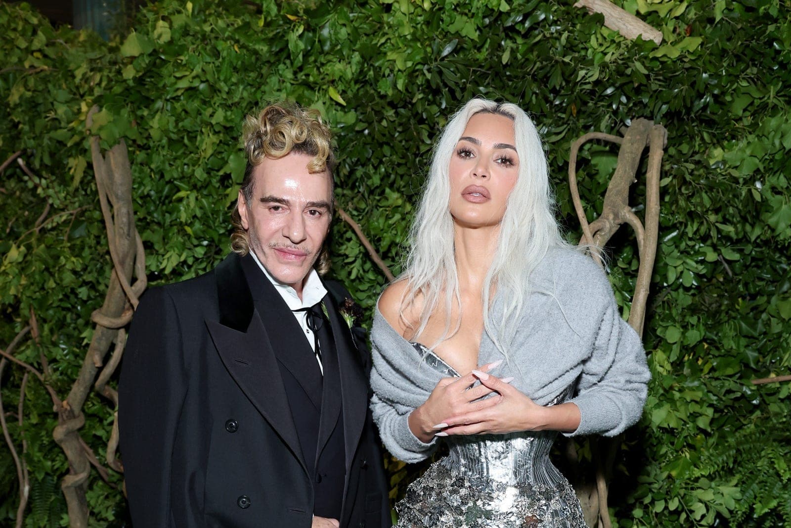 Guests photographed inside the Metropolitan Museum of Art at a recent Met Gala