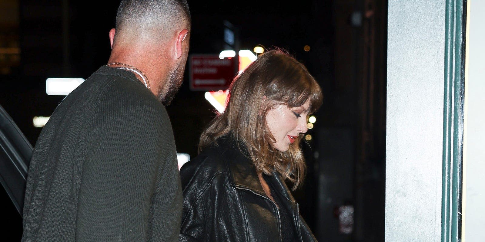 Taylor Swift and Travis Kelce on a date night in New York