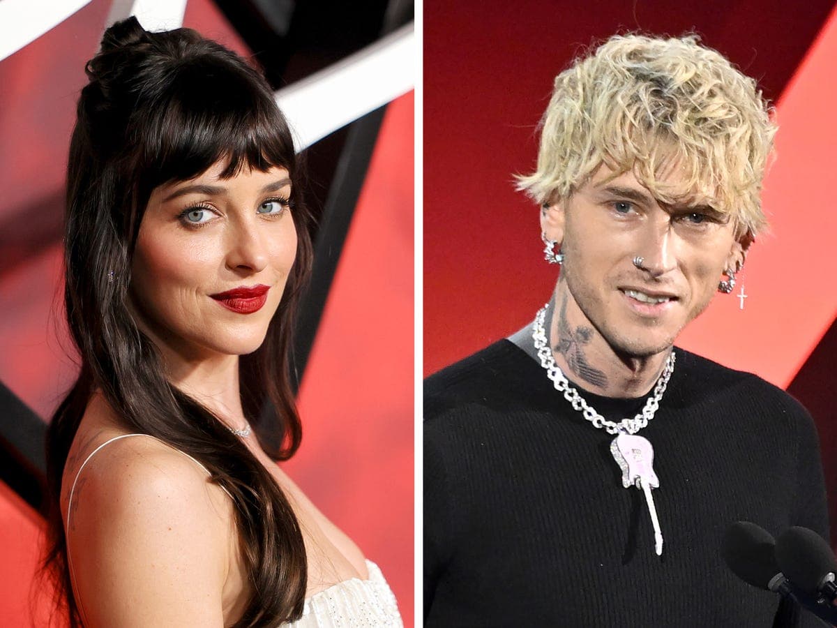 Dakota Johnson and Machine Gun Kelly
