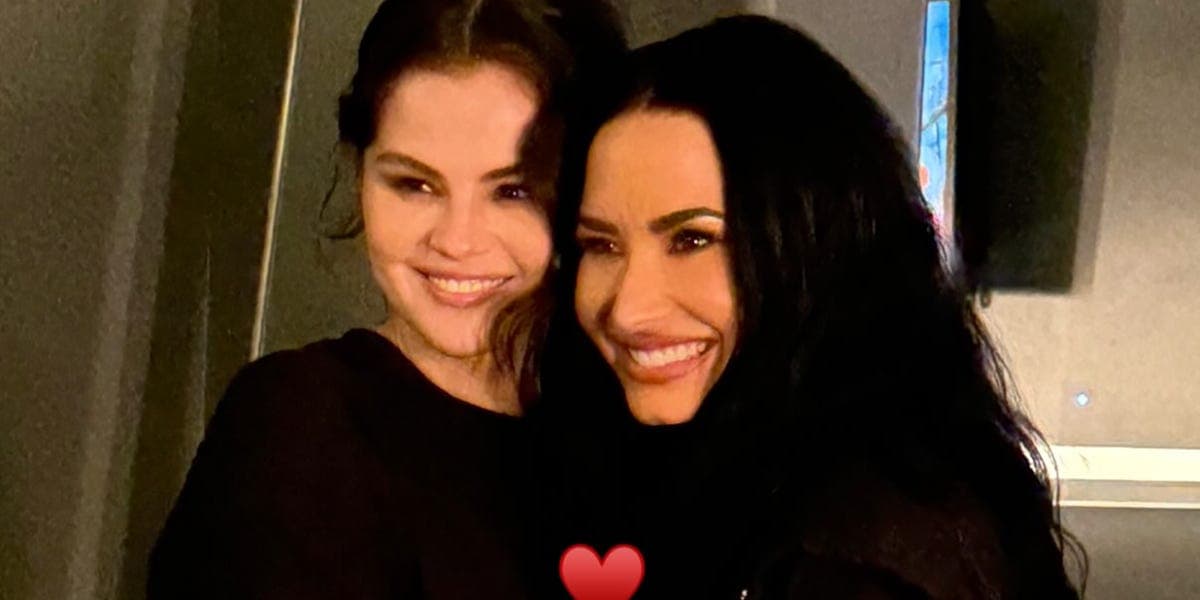 Demi Lovato and Selena Gomez together