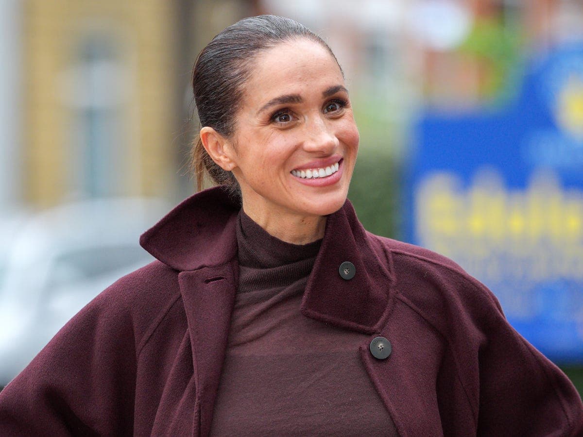 Meghan Markle, Duchess of Sussex, during a public visit in the U.K.